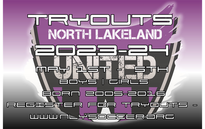 NL UNITED TRYOUT REGISTRATION OPENED!