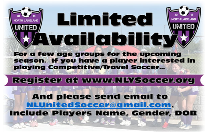 LIMITED AVAILABILITY NL UNITED
