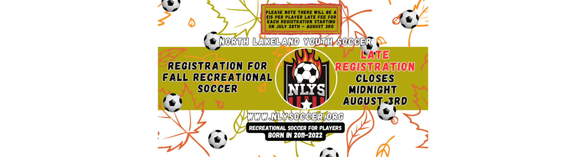 LATE REGISTRATION for FALL 2025
