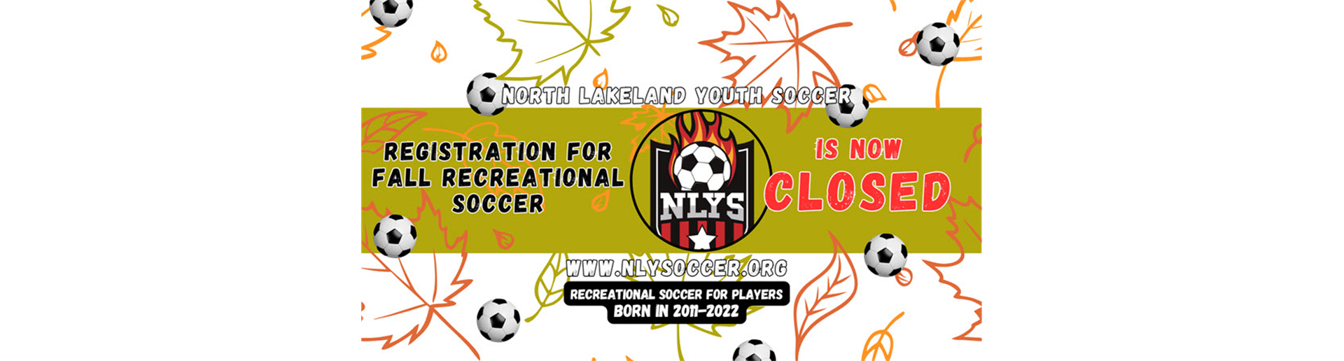 Fall 2025 Registration is now closed