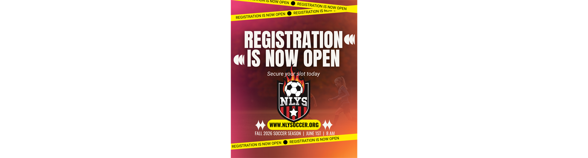 FALL 2026 Registration is now Open!
